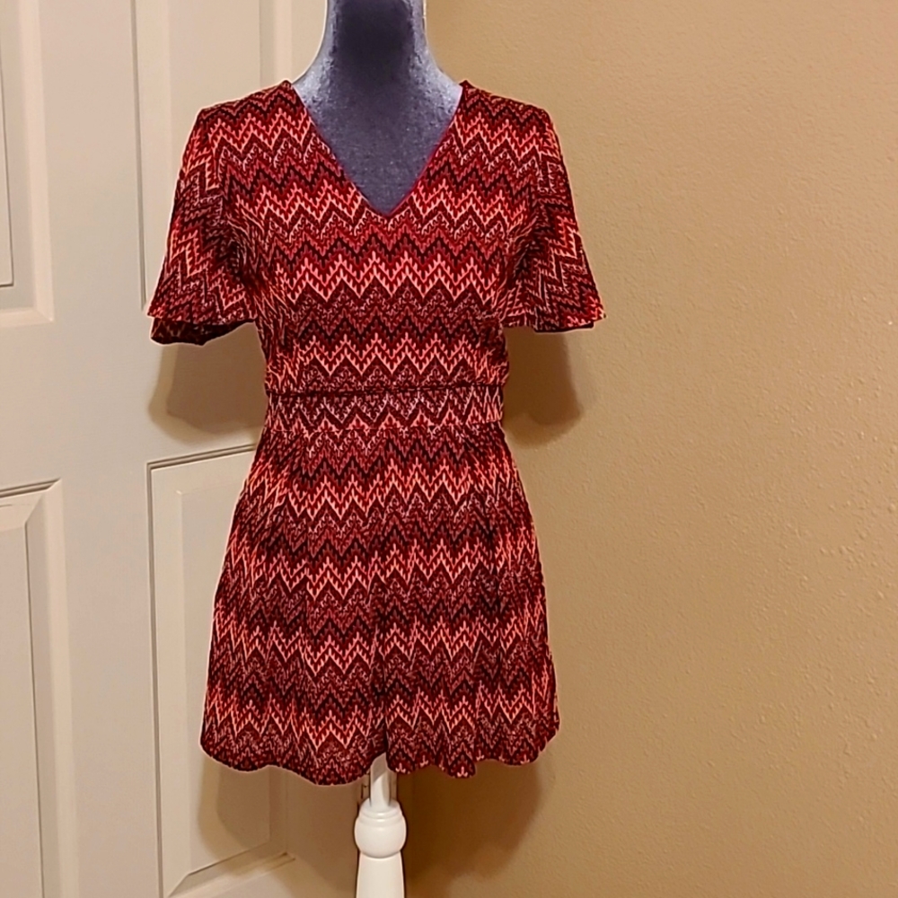 Chevron Romper